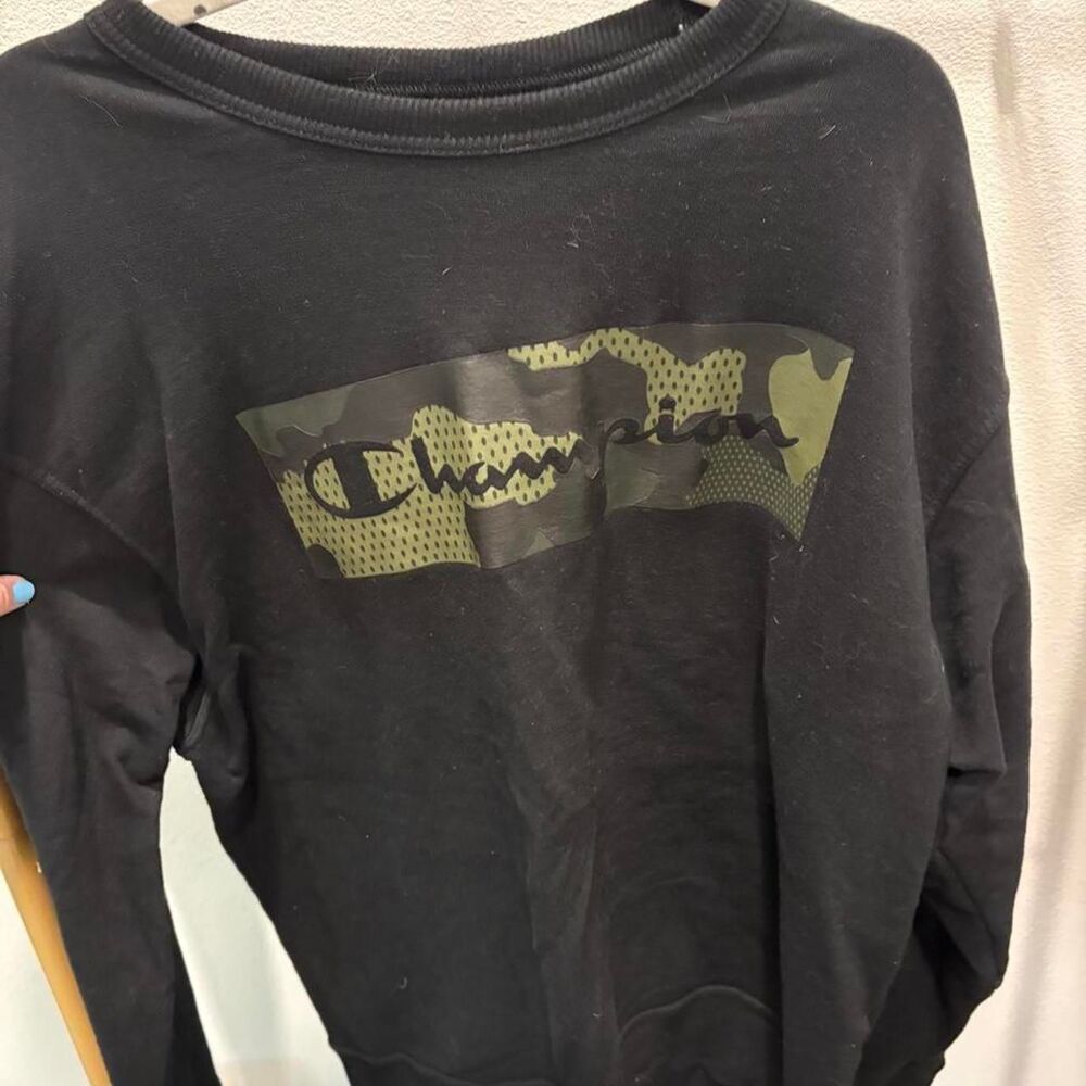 Champion Men's Black Sweatshirt